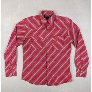 Saxifon USA Small Mens Shirt Western Pearl Snap